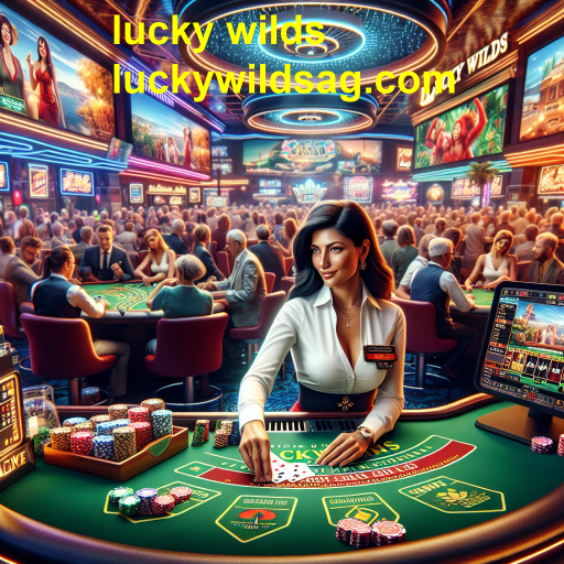 Entre no mundo vibrante dos jogos com Lucky Wilds online